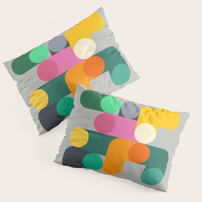 Modern Geometric 85B Pillow Sham Gallery Image 3