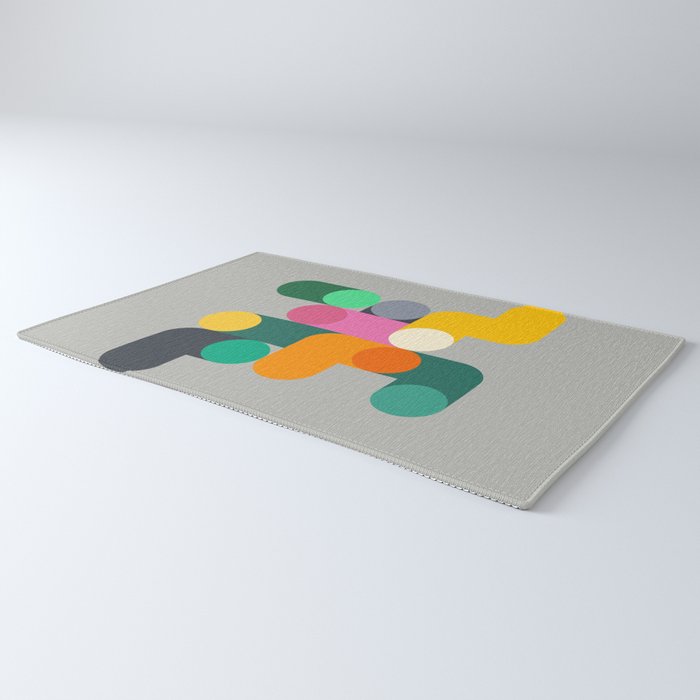 Modern Geometric 85B Rug Gallery Image 3