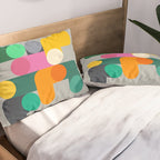 Modern Geometric 85B Pillow Sham Gallery Image 2