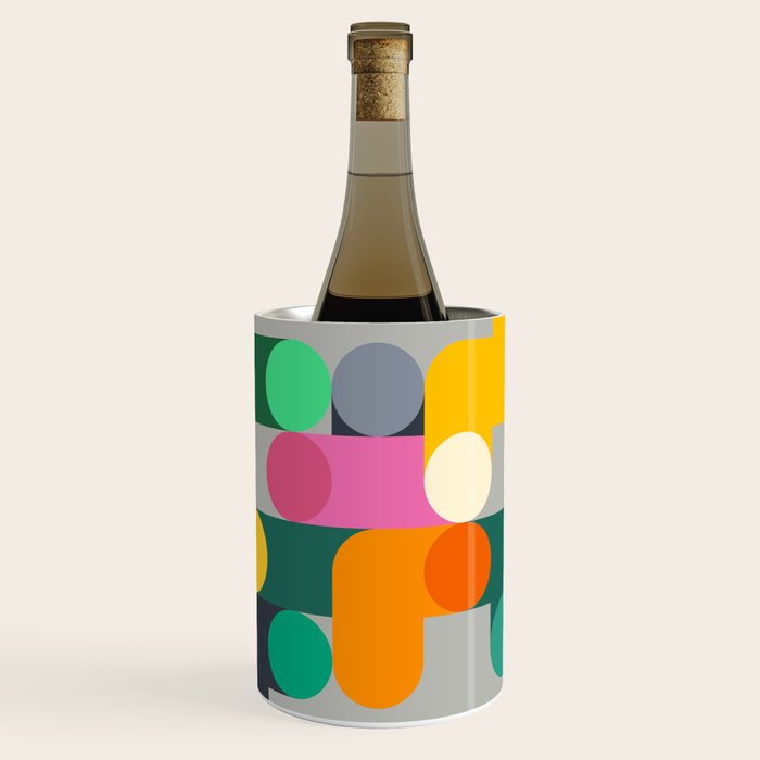 Modern Geometric 85B Wine Chiller Gallery Image 1