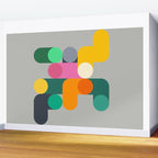 Modern Geometric 85B Wall Mural Gallery Image 2