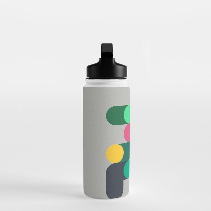 Modern Geometric 85B Water Bottle Gallery Image 3