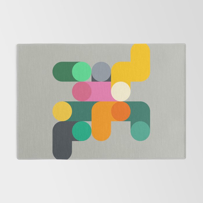 Modern Geometric 85B Rug Gallery Image 2