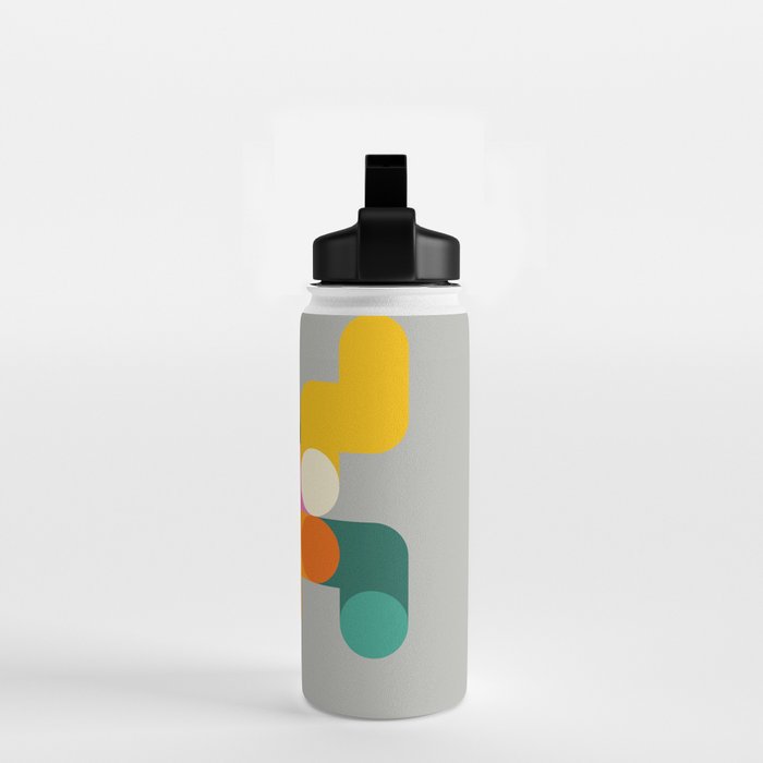 Modern Geometric 85B Water Bottle Gallery Image 2