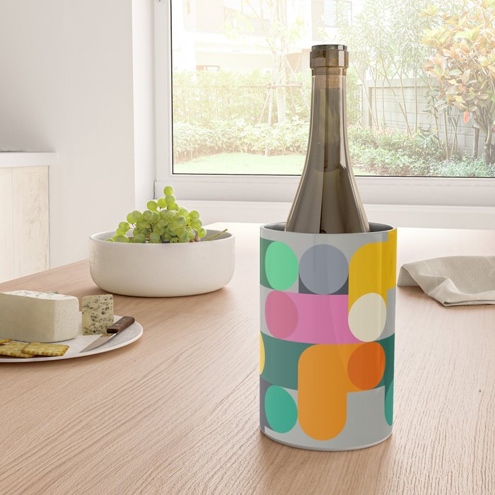Modern Geometric 85B Wine Chiller Gallery Image 4
