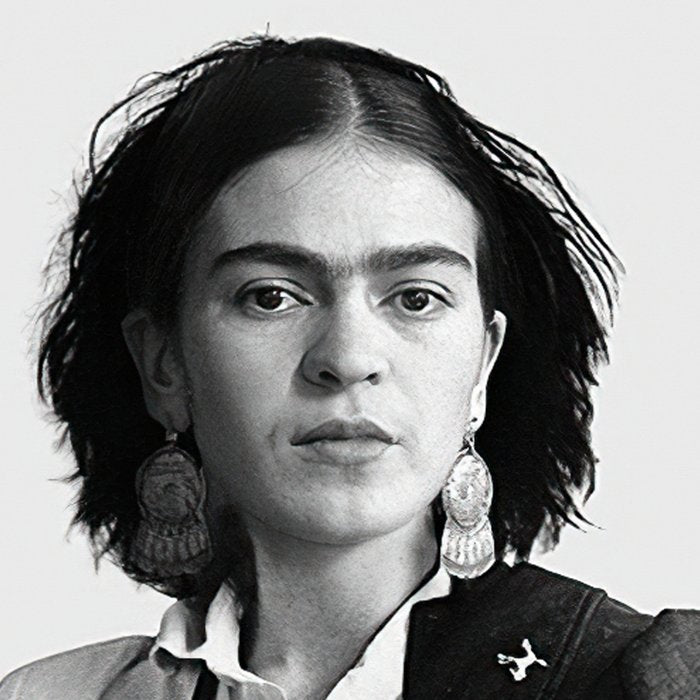 Frida Kahlo Wearing White Shirt Coffee Mug Gallery Image 2