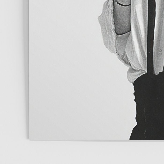 Frida Kahlo Wearing White Shirt Poster Gallery Image 3