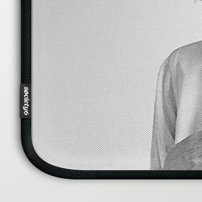 Frida Kahlo Wearing White Shirt Laptop Sleeve Gallery Image 3