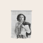 Frida Kahlo Wearing White Shirt Wall Hanging Gallery Image 1
