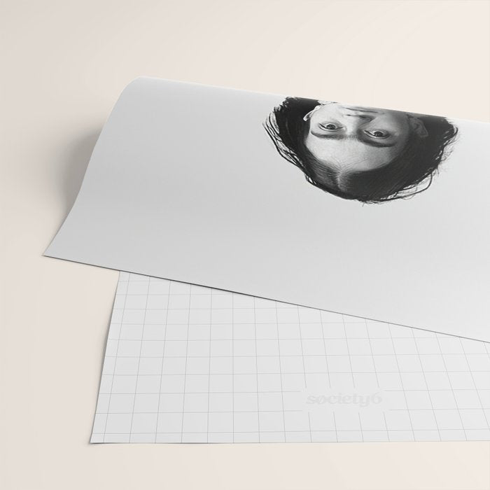 Frida Kahlo Wearing White Shirt Wrapping Paper Gallery Image 2