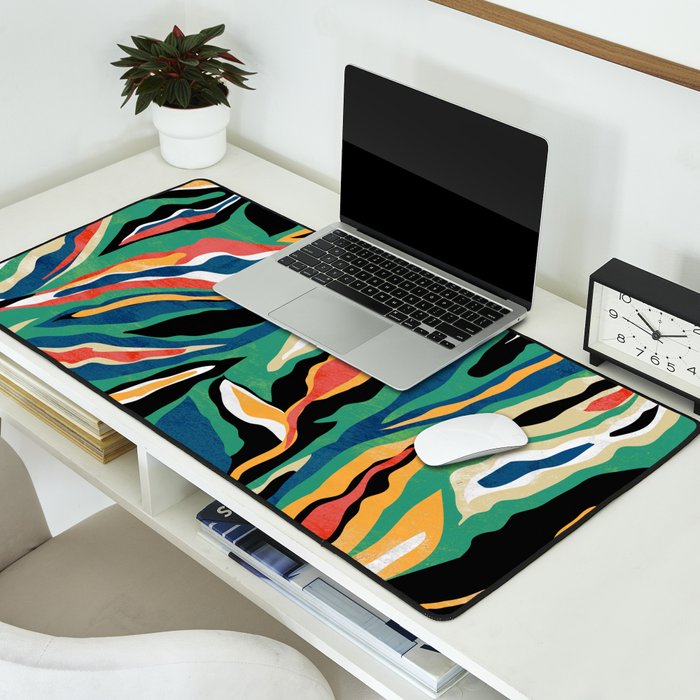 Tropical fever Desk Mat Gallery Image 2
