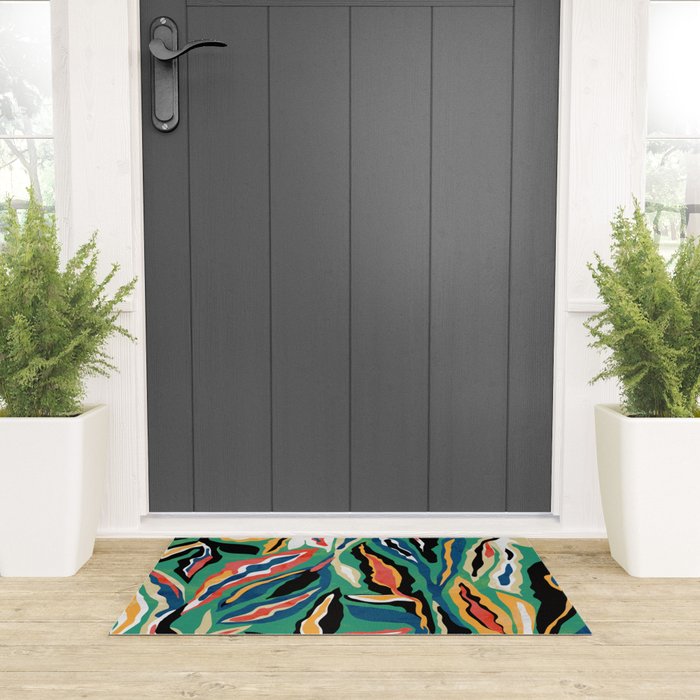 Tropical fever Welcome Mat Gallery Image 3