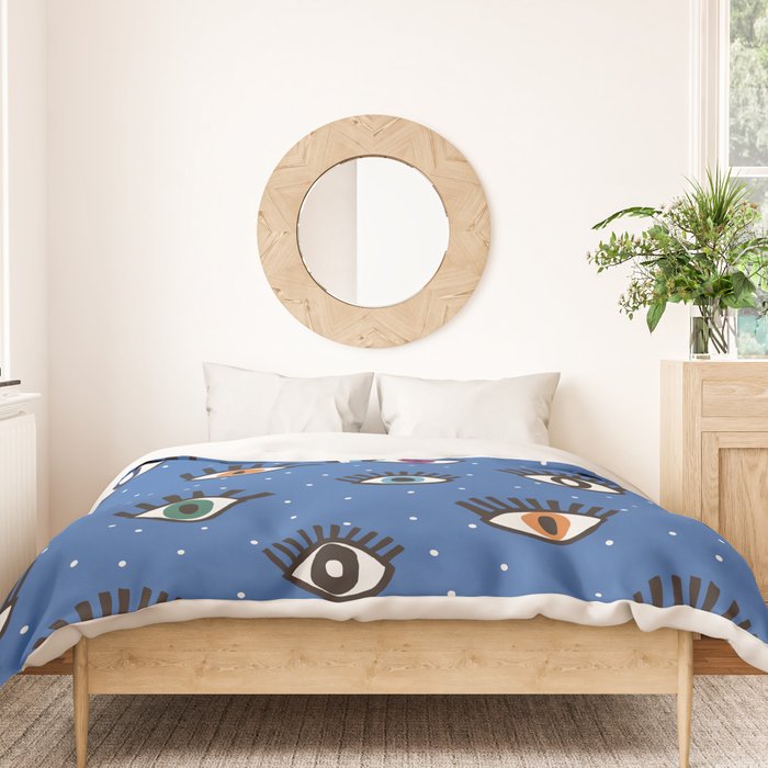Eyes #2 Duvet Cover Gallery Image 3