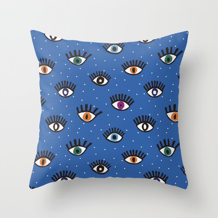 Eyes #2 Throw Pillow Gallery Image 6