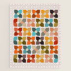 Bauhaus Geometric Flowers  Jigsaw Puzzle Gallery Image 1