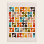 Bauhaus Geometric Flowers  Poster Gallery Image 4