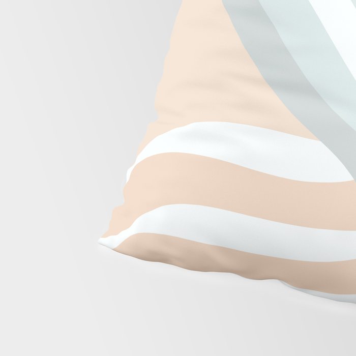 Retro Rainbow Summer Waves Pillow Sham Gallery Image 4