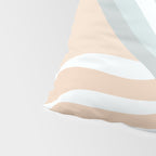 Retro Rainbow Summer Waves Pillow Sham Gallery Image 4