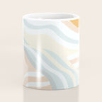 Retro Rainbow Summer Waves Coffee Mug Gallery Image 4