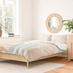 Retro Rainbow Summer Waves Duvet Cover Gallery Image 2
