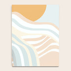Retro Rainbow Summer Waves Notebook Gallery Image 4
