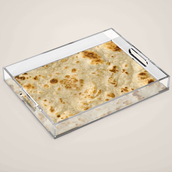 Burritos, Giant Tortilla Acrylic Tray Gallery Image 1