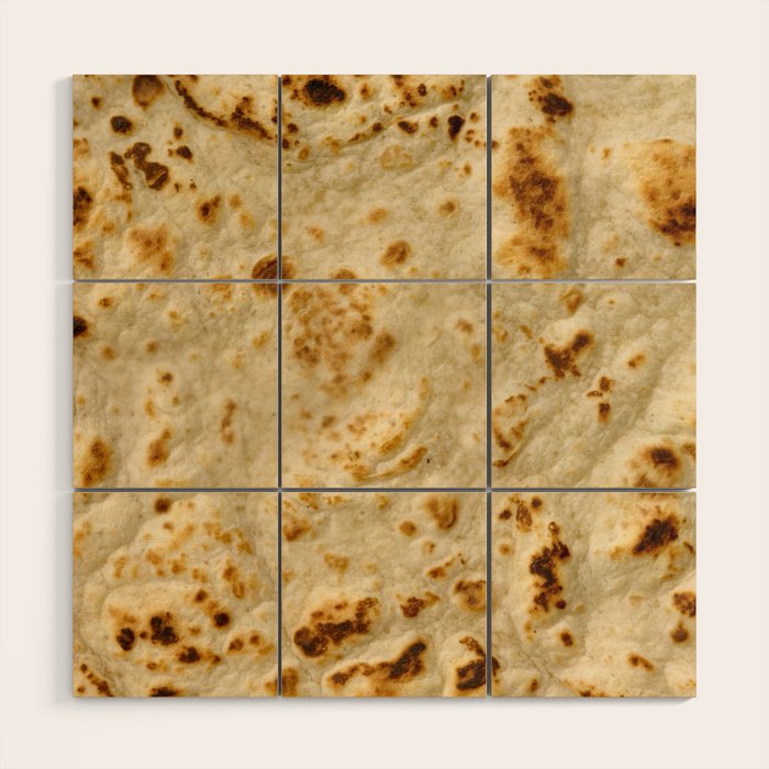 Burritos, Giant Tortilla Wood Wall Art Gallery Image 1