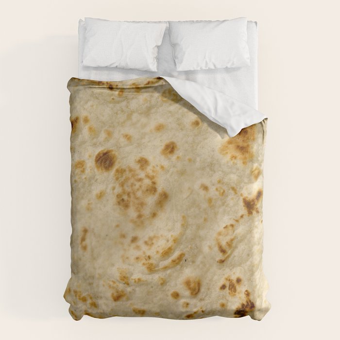 Burritos, Giant Tortilla Duvet Cover