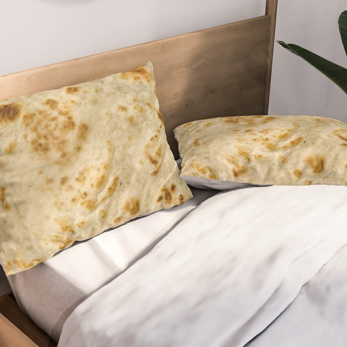 Burritos, Giant Tortilla Pillow Sham Gallery Image 2