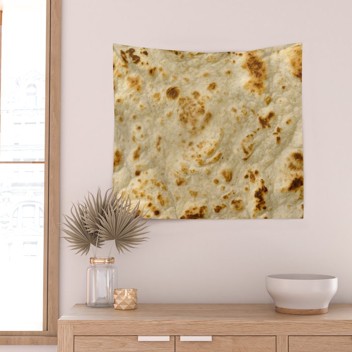 Burritos, Giant Tortilla Wall Tapestry Gallery Image 2