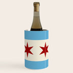 Chicago Flag II Wine Chiller Gallery Image 1