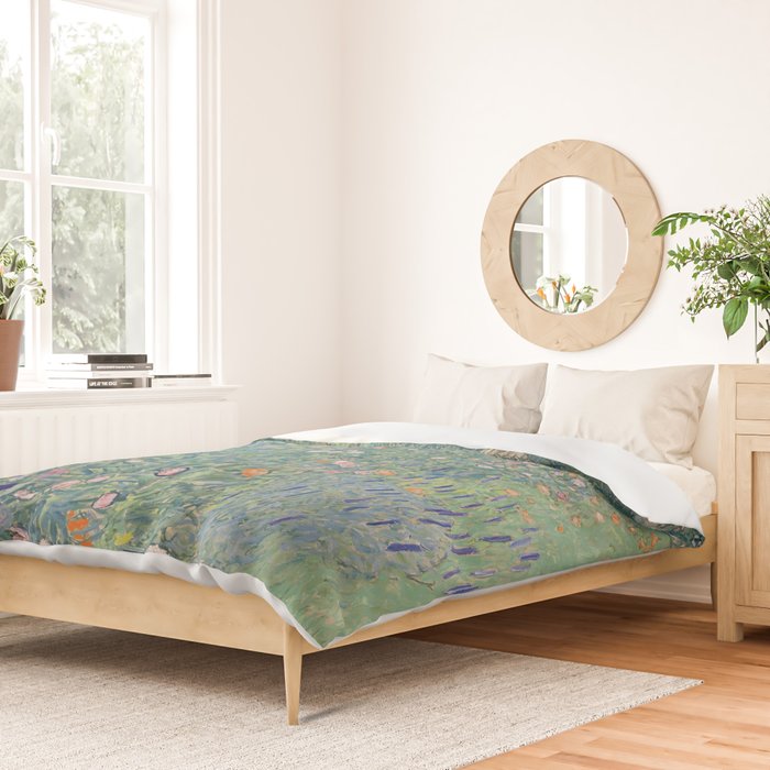 Gustav Klimt - Italian Garden Landscape Duvet Cover Gallery Image 2