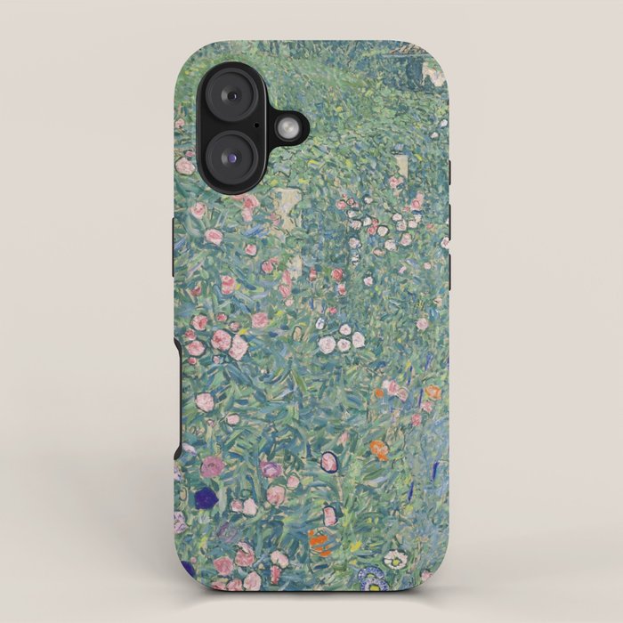 Gustav Klimt - Italian Garden Landscape iPhone Case Gallery Image 1