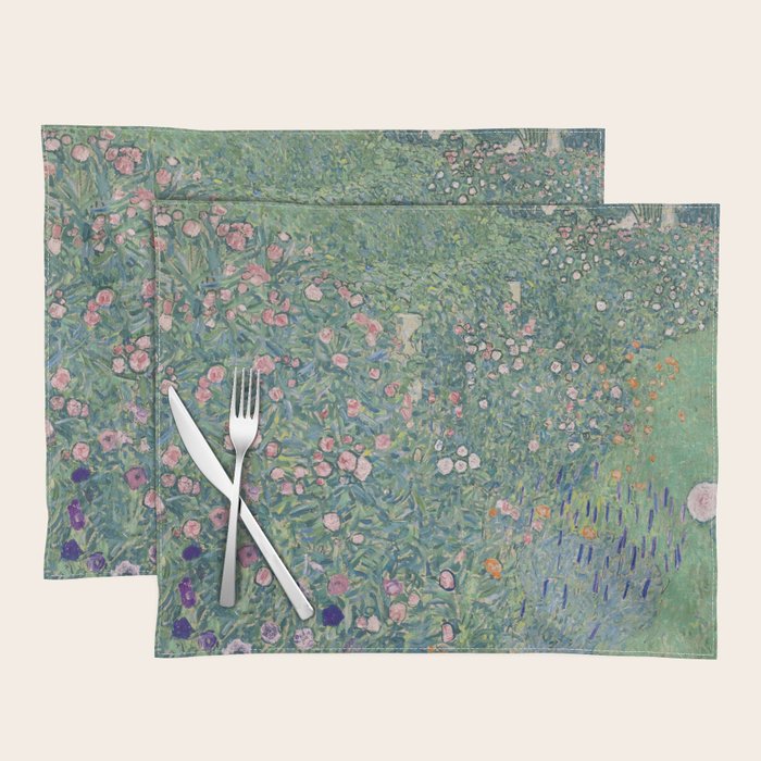 Gustav Klimt - Italian Garden Landscape Placemat Gallery Image 1