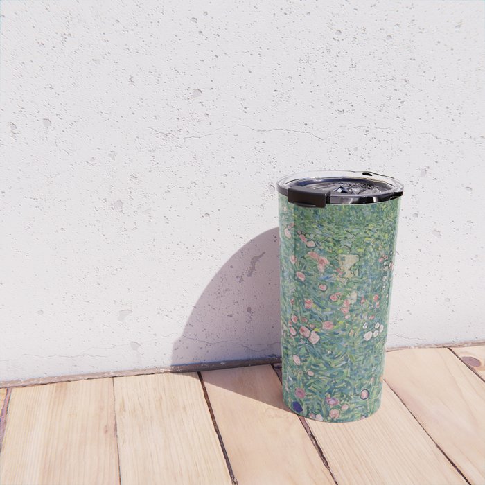 Gustav Klimt - Italian Garden Landscape Travel Mug Gallery Image 4