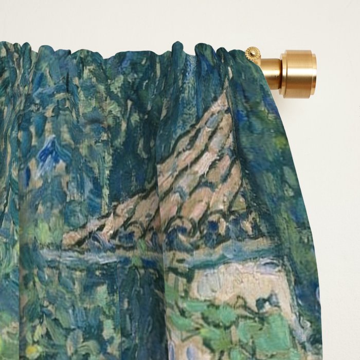 Gustav Klimt - Italian Garden Landscape Window Curtain Gallery Image 2