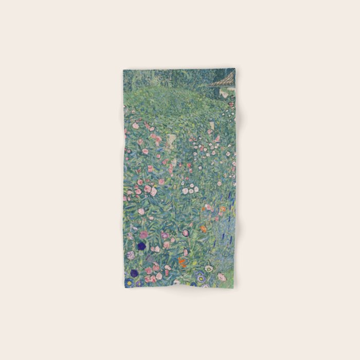 Gustav Klimt - Italian Garden Landscape Bath Towel Gallery Image 1