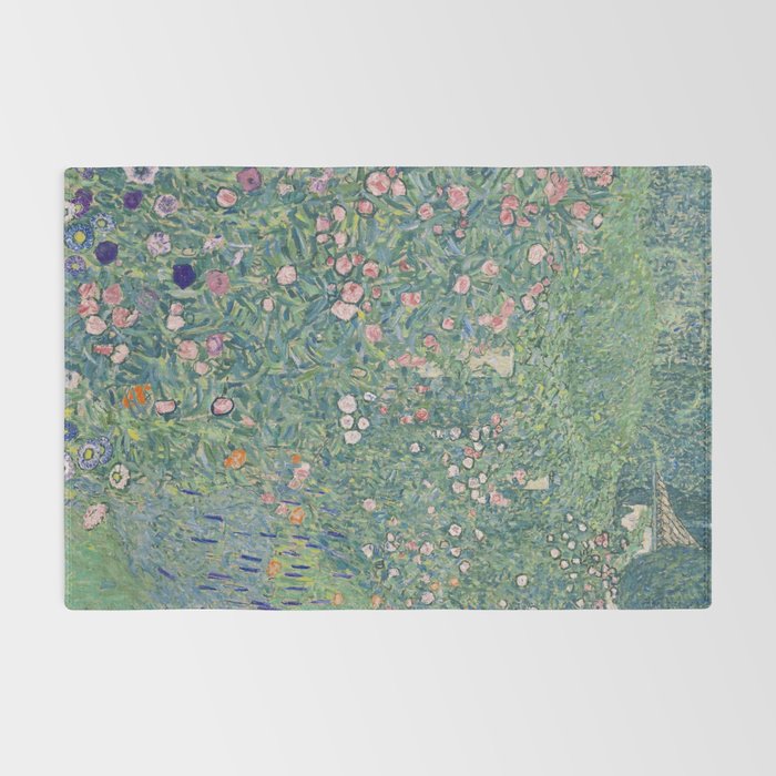Gustav Klimt - Italian Garden Landscape Rug Gallery Image 2