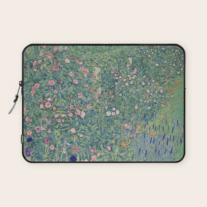 Gustav Klimt - Italian Garden Landscape Laptop Sleeve Gallery Image 1