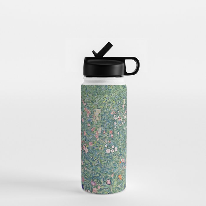 Gustav Klimt - Italian Garden Landscape Water Bottle Gallery Image 1