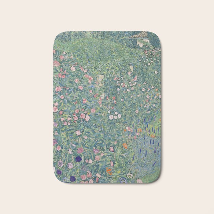 Gustav Klimt - Italian Garden Landscape Bath Mat Gallery Image 1