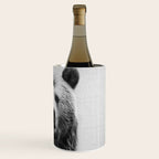 Bear - Black & White Wine Chiller Gallery Image 3