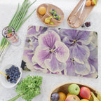 Purple hydrangea watercolor Cutting Board Gallery Image 2