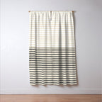 Linear Harmony - Pastel Brush Line  Window Curtain Gallery Image 3