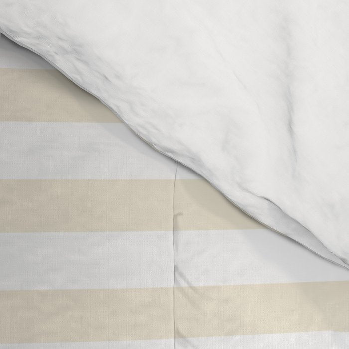 Linear Harmony - Pastel Brush Line  Comforter Gallery Image 4
