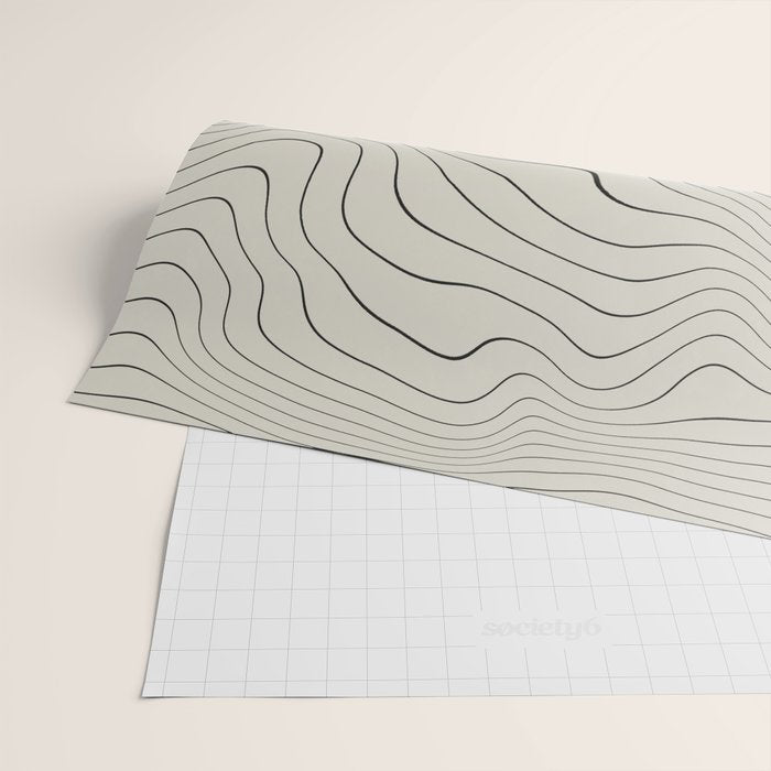 Line Distortion #1 Wrapping Paper Gallery Image 2