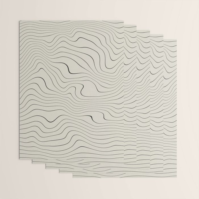 Line Distortion #1 Wrapping Paper Gallery Image 3