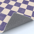 CHECKER - 001 - Lavender Rug Gallery Image 4