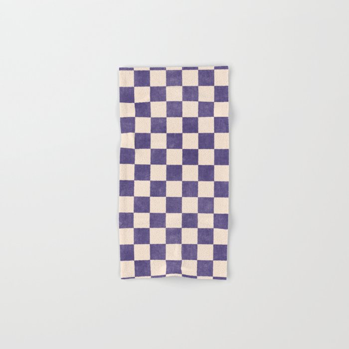 CHECKER - 001 - Lavender Bath Towel Gallery Image 1