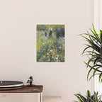 Monet Garden Low Poly Nature Art Poster Gallery Image 2
